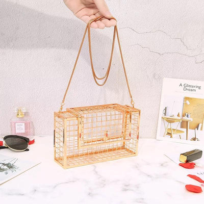 Cage Purse - Reinventing Glamour