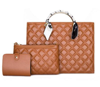 “Monaco” 3 Piece Tote/Purse/ Wallet Set - Reinventing Glamour